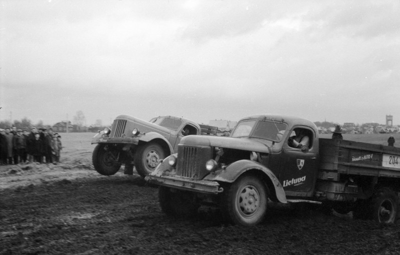 Panevėžys sunkvežimių autokrosas 1964