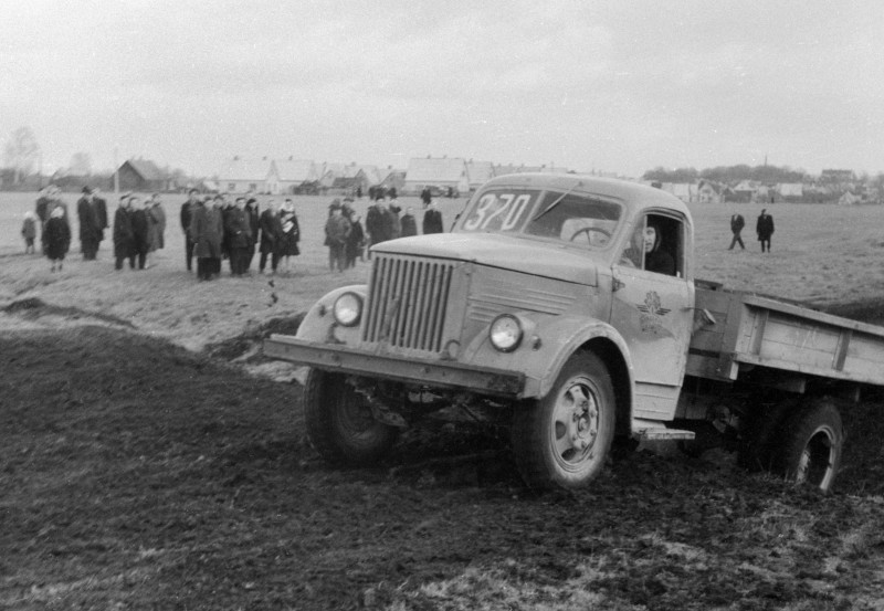 Panevėžys sunkvežimių autokrosas 1964